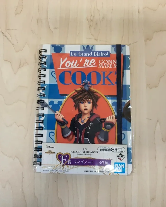 Carnet à spirale Kingdom Hearts Ichibankuji