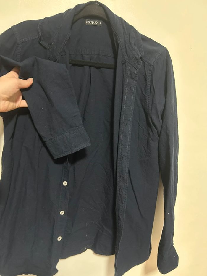 Jolie chemise unie • manches longues • in Extenso • Taille S - photo numéro 4