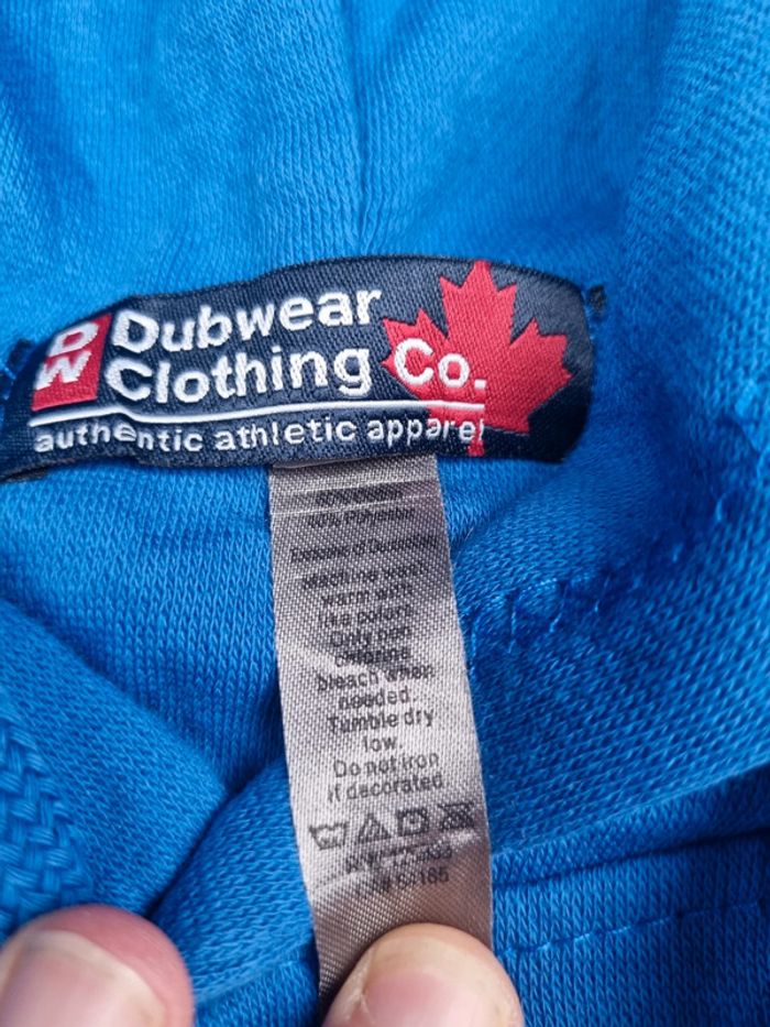 Pull à capuche universitaire John Abbott College bleu – Taille S Homme - photo numéro 5