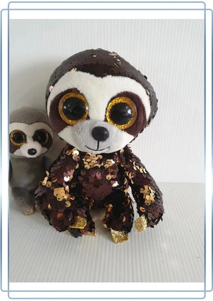 Lot de 2 petites peluches beanie boos, très bon état - photo numéro 3