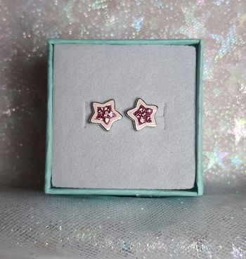 Boucles d'oreilles étoile