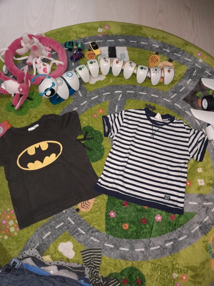 Lot t-shirt zara h&m 12_18 mois 👦