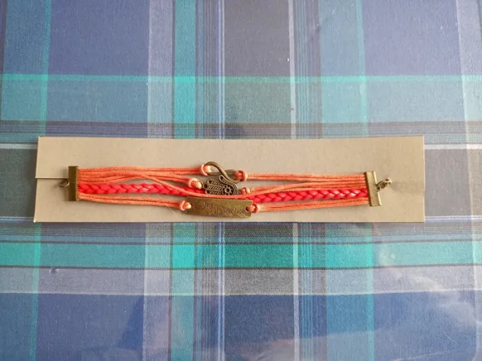 Bracelet rouge One Direction, Infinity, Main de Fatima