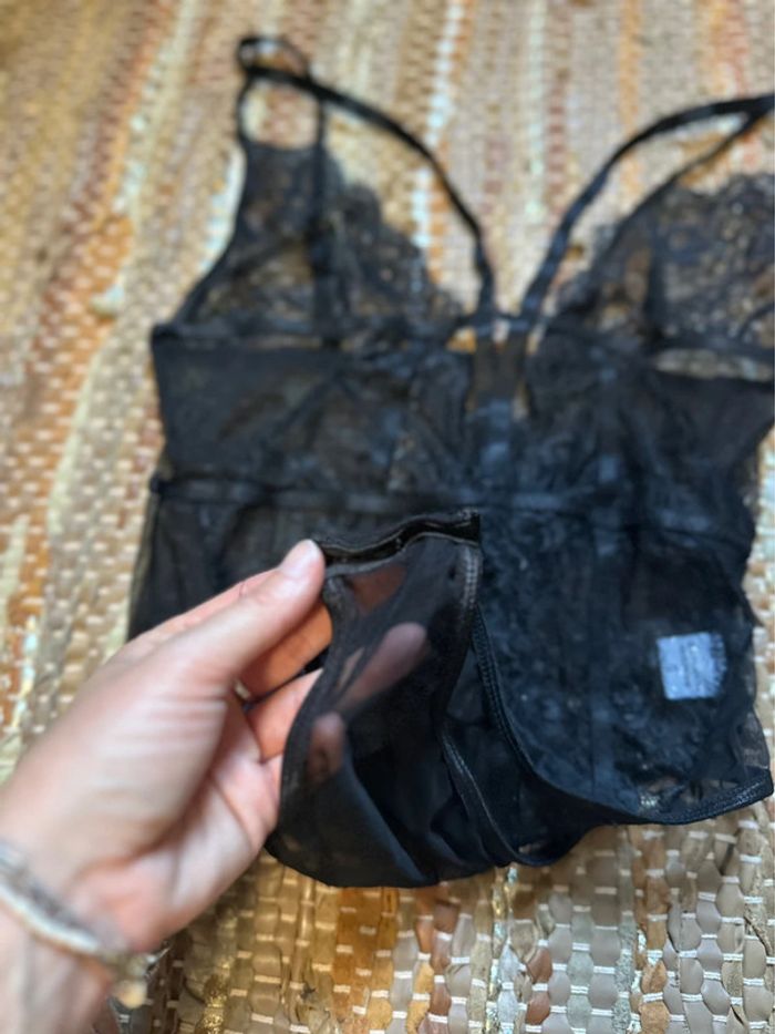 Body dentelle noire - Taille S - photo numéro 7
