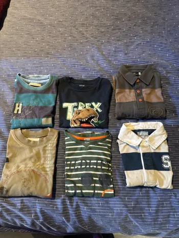 Lot t-shirt manches longues