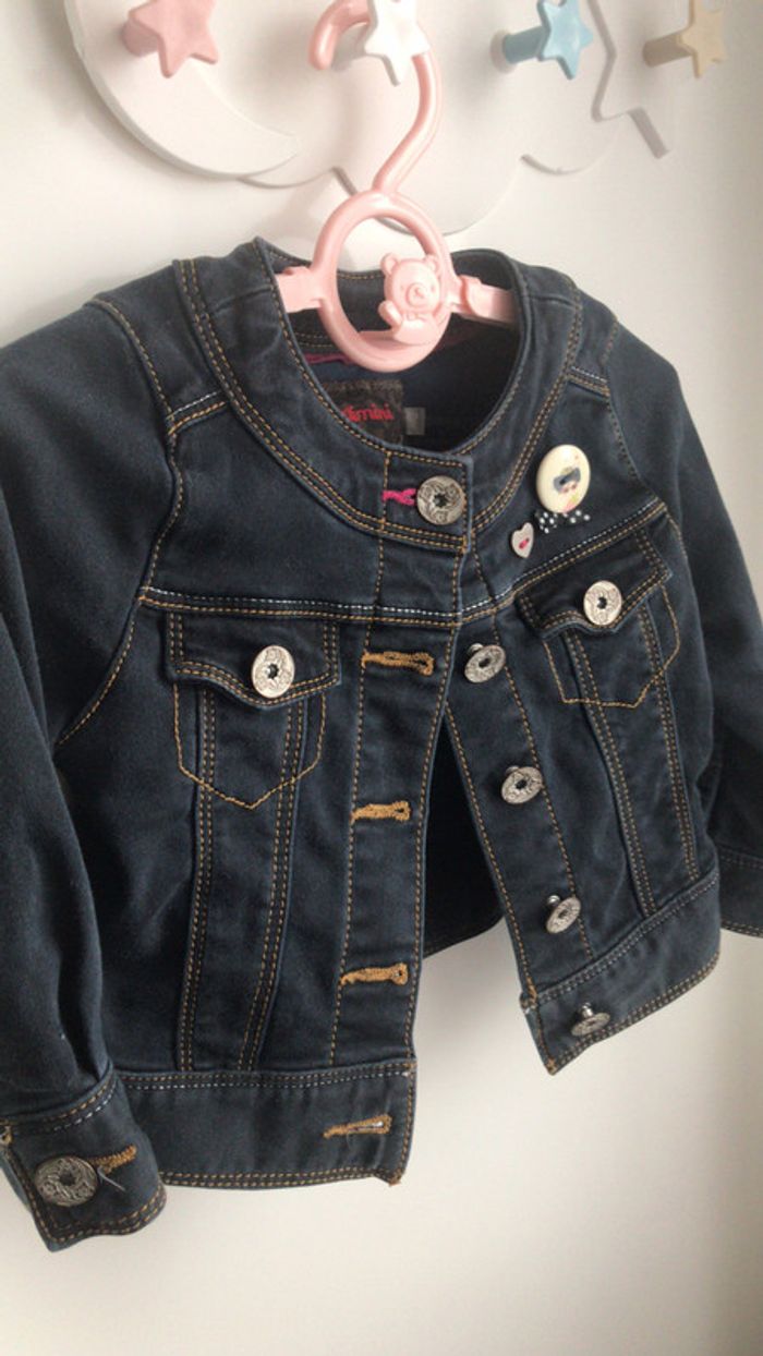 Veste jeans extensible 12 mois