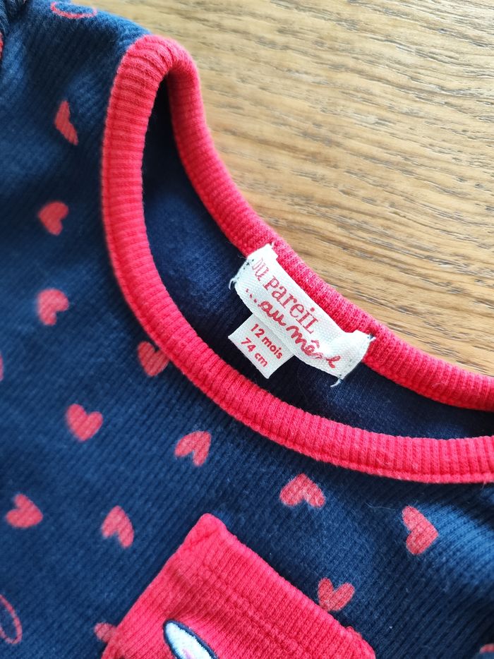 Lot robes fille 12 mois Du pareil au même - photo numéro 5