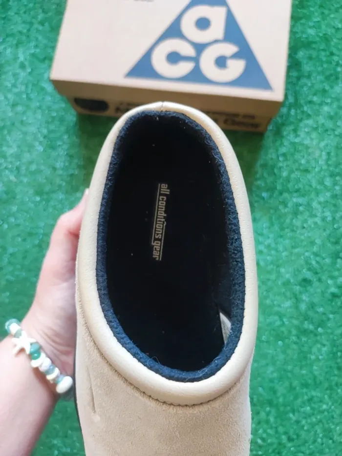 Mules Nike Acg Rufus Limestone Beige 38.5 - photo numéro 7