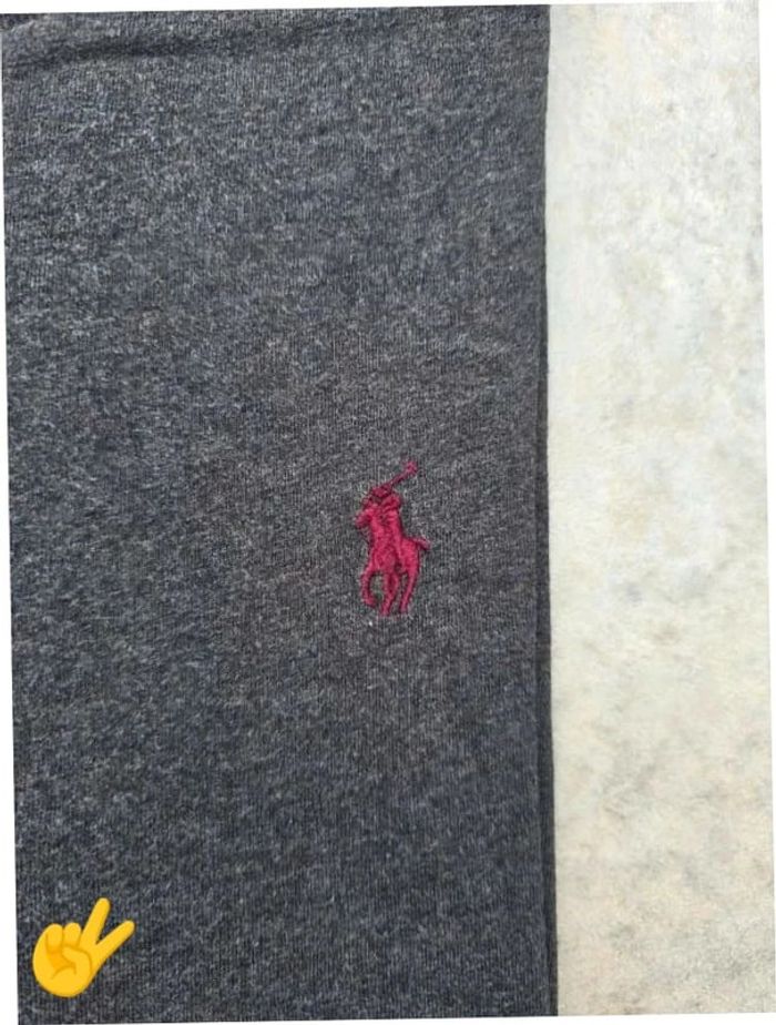 T-shirt Ralph Lauren M coupe col rond bleu Homme Men tee18b - photo numéro 2