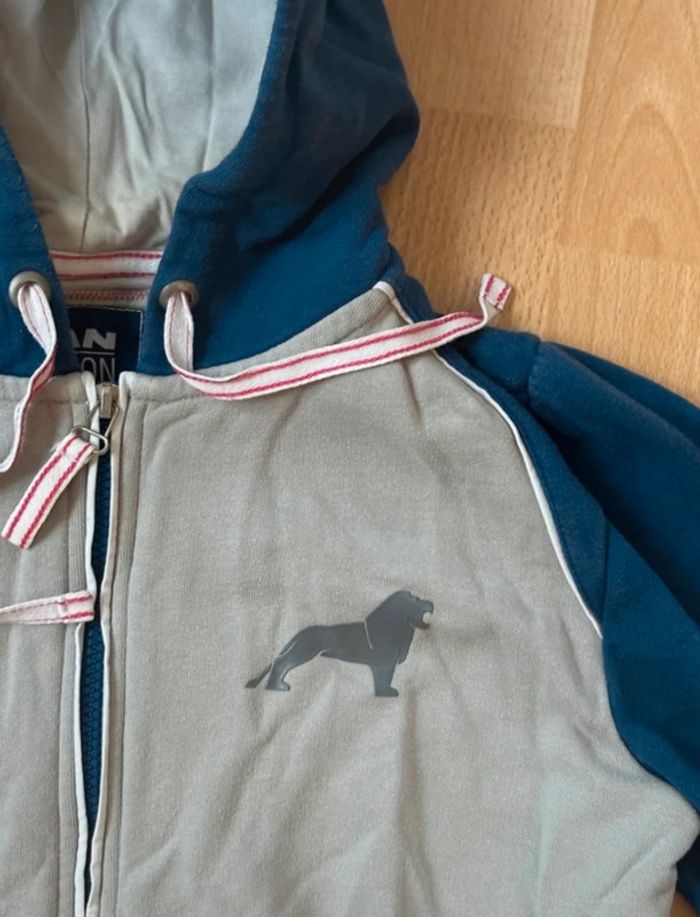 Veste zippée à capuche MAN - photo numéro 2