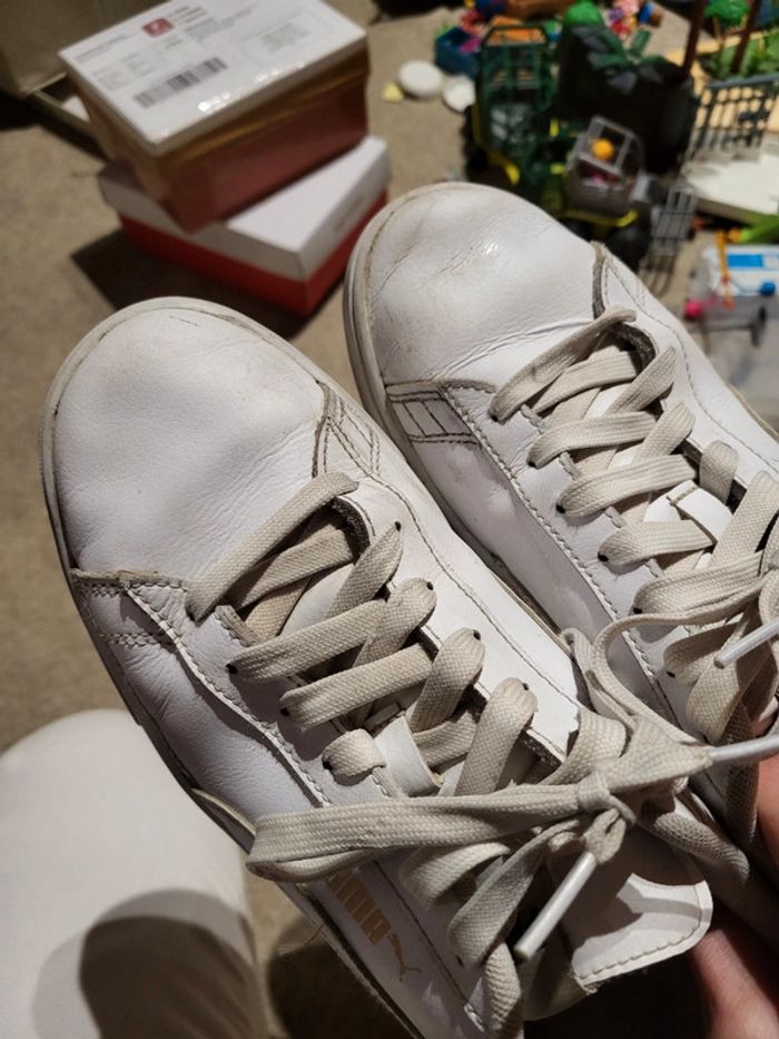 Baskets garçon puma blanches et noires p.40 - photo numéro 9