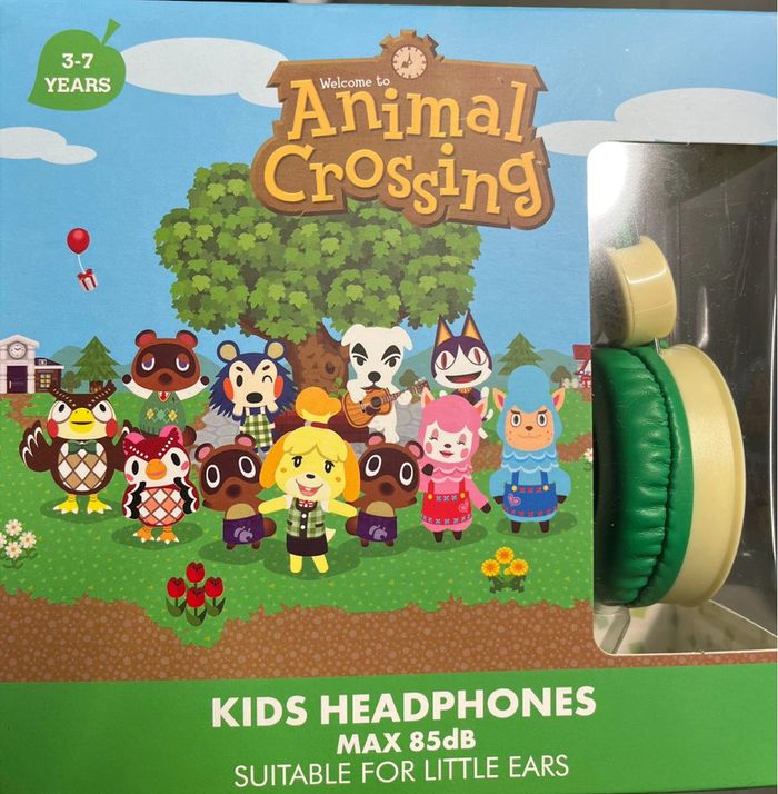 Casque animal crossing enfant switch ps5 ps4 pc Animal Crossing