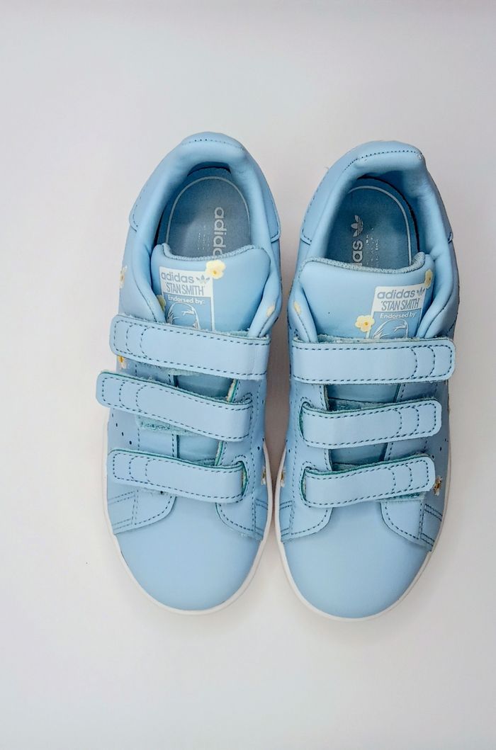 Adidas Stan Smith fleurs CF I Daisy enfant, taille 32. - photo numéro 5