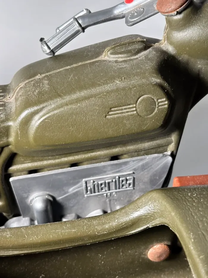 Véhicule cherliea Sidecar moto pour figurine action Joe Hasbro , Big Jim - photo numéro 8
