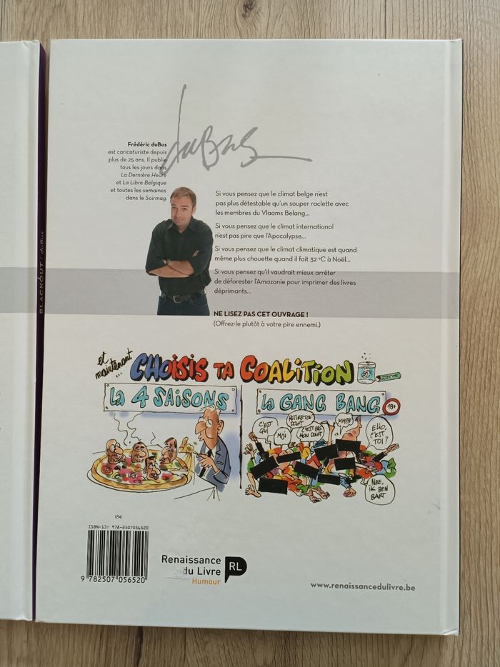 Lot de 2 bandes dessinées de Frédéric Dubus - photo numéro 3