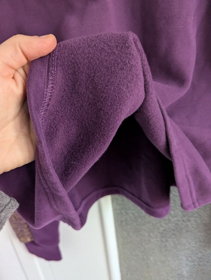 Sweat polaire puma violet doré ados taille xs - photo numéro 5