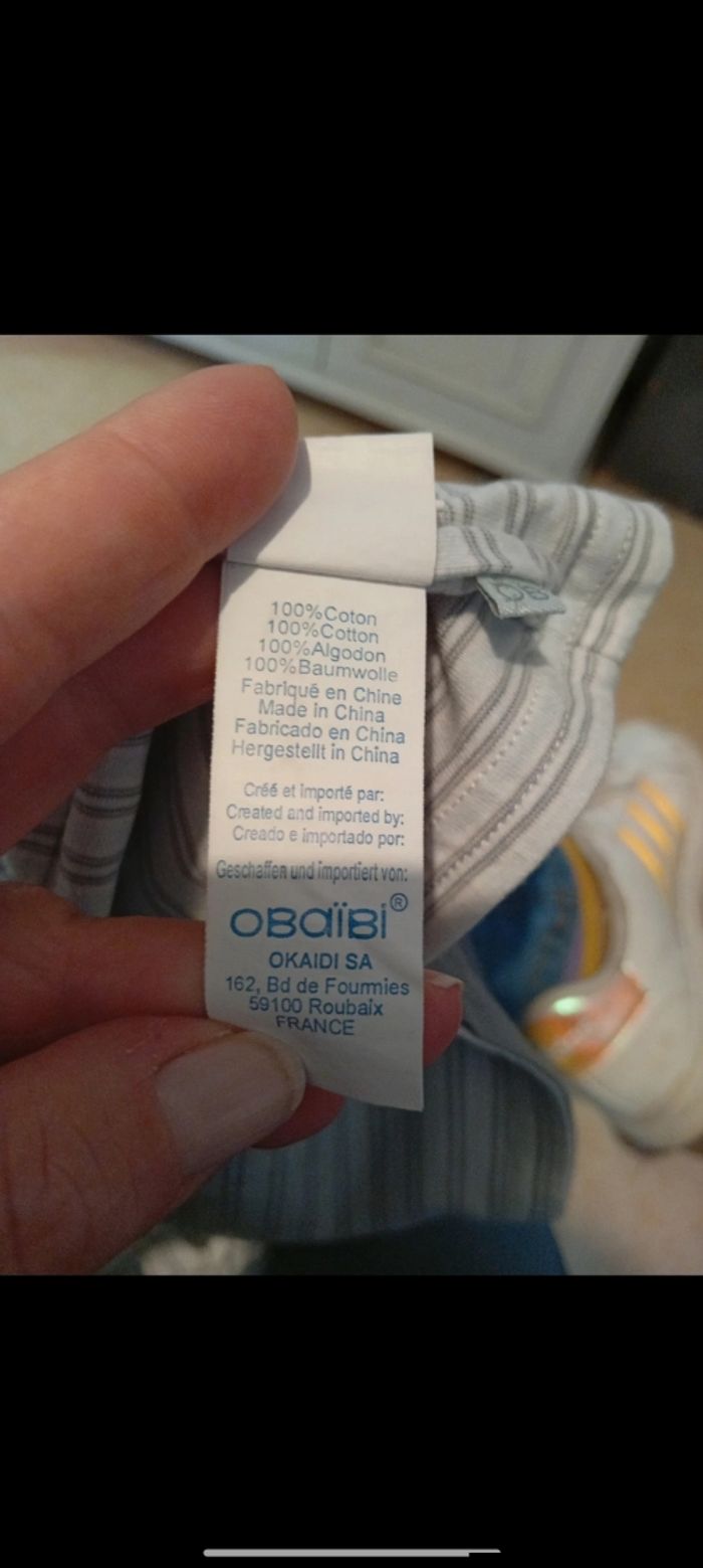 Ensemble garçon taille 6 mois - photo numéro 10