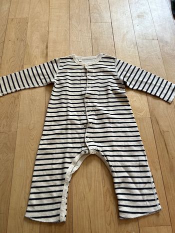 Combinaison sans pieds Petit Bateau 6 mois