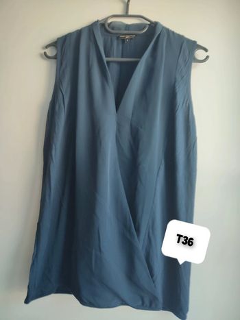 Blouse Marine croisé