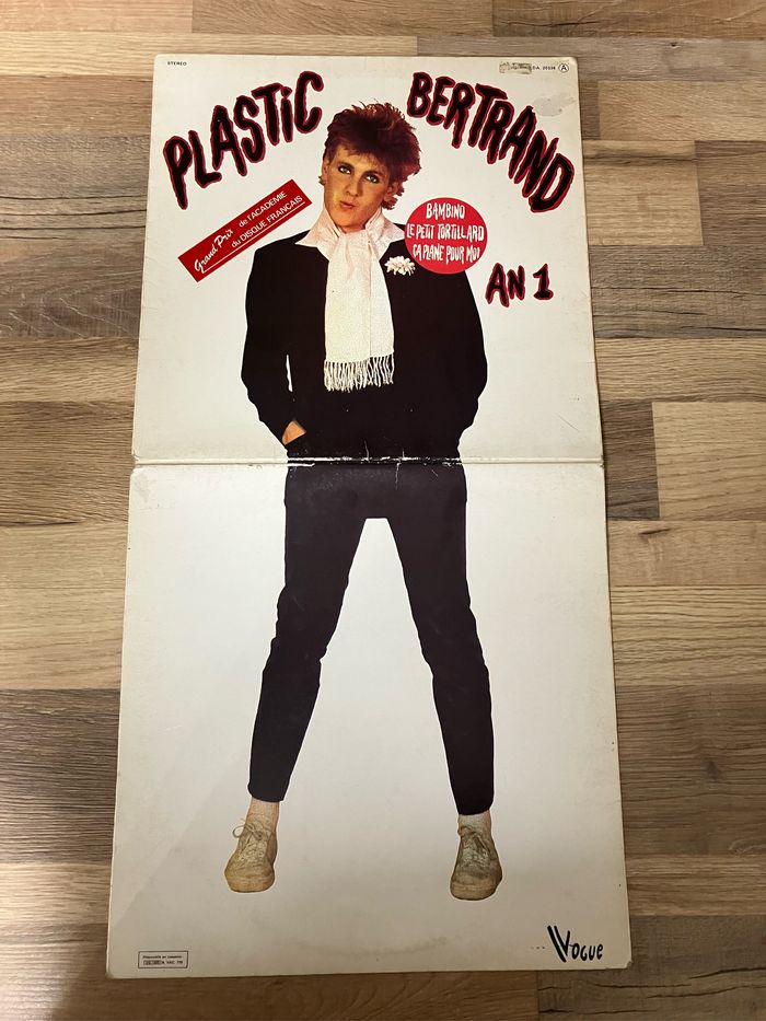 Vinyle 33 tours-Plastic Bertrand-An 1 - photo numéro 4