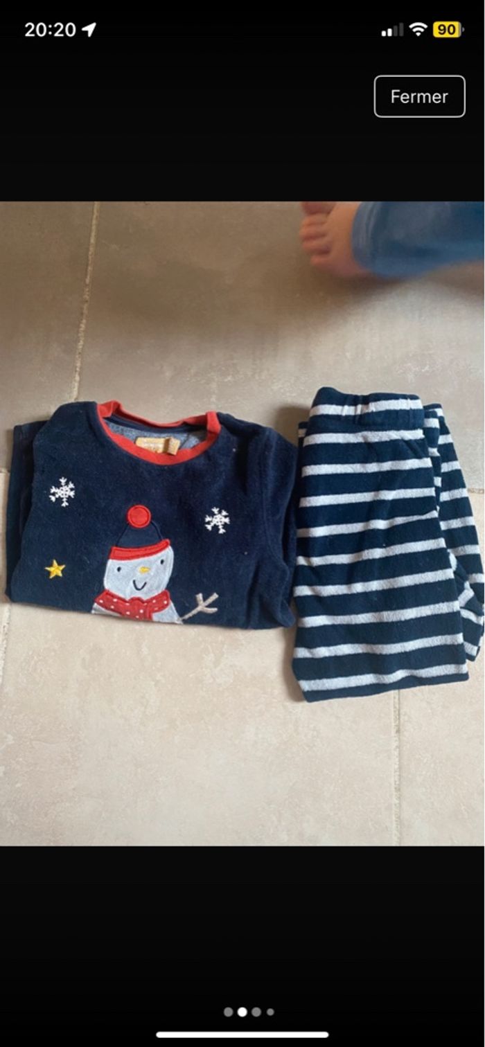 Lots 3 pyjama deux pièces hiver tailles 3 ans - photo numéro 2