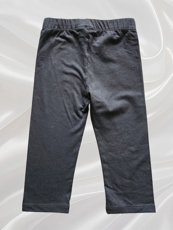 Legging pantacourt noir fille 5 ans - photo numéro 2