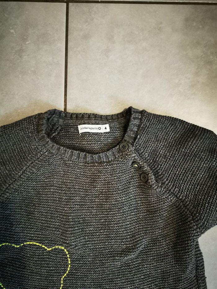 Pull 4 ans lulu castagnettes - photo numéro 2