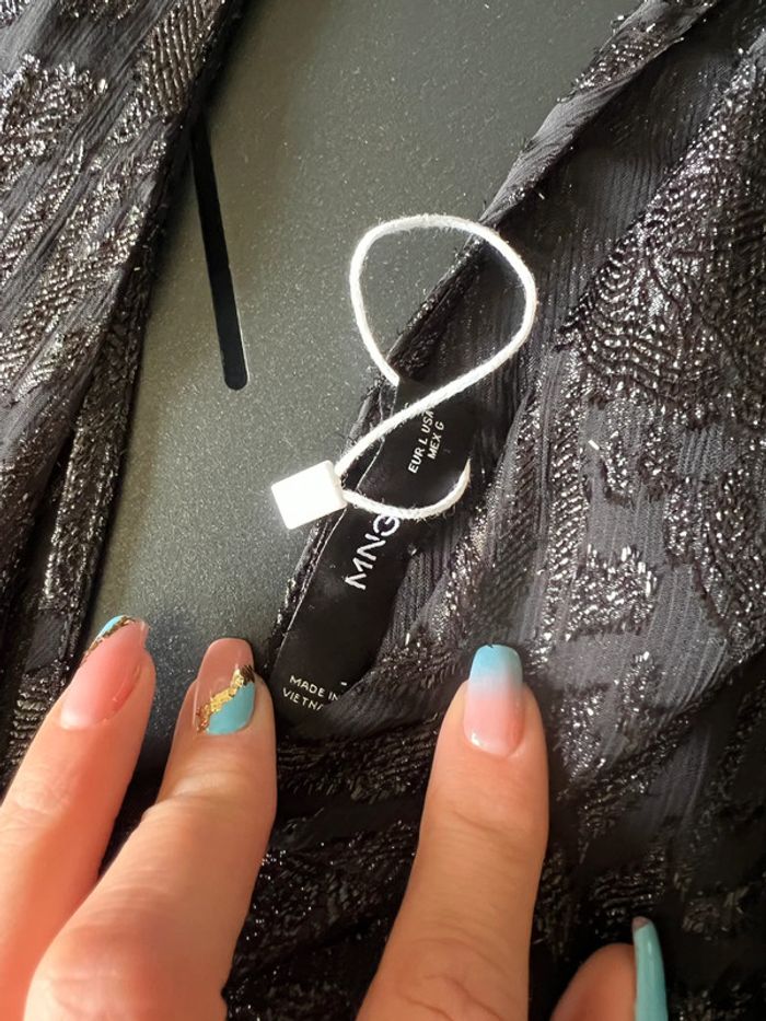 Top mango brillant - photo numéro 3