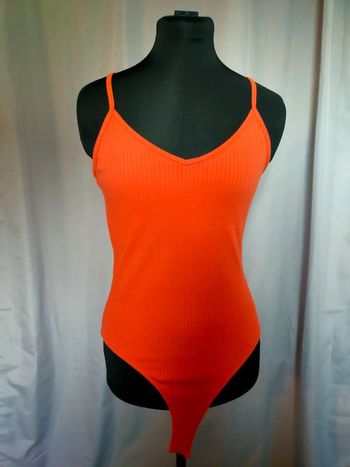 Body côtelé rouge vif – Primark