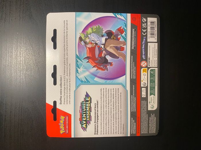 Tripack Pokémon Aventures Ensemble + Carte Promo Yanmega – Neuf – VF - photo numéro 2