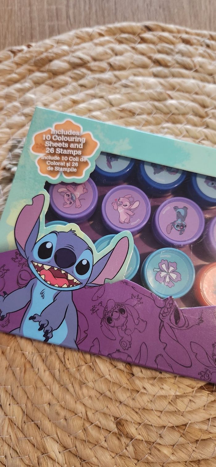 Boite de Tampons Stitch X26 - photo numéro 2