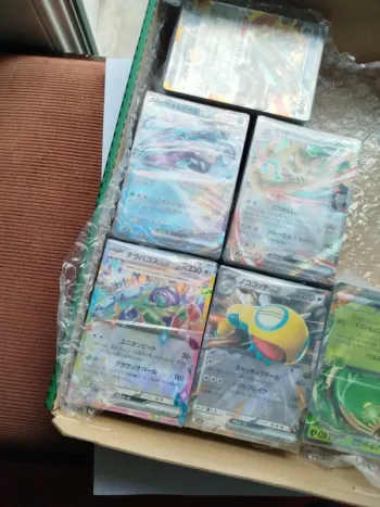 Lot de 100 cartes pokemon ex neuves japonaises