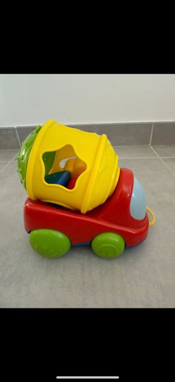 Jouet camion toupie avec formes 1er âge - photo numéro 3