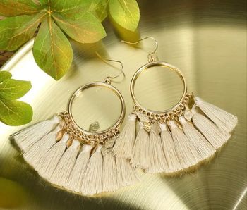 Boucle d'oreilles acier inoxydable