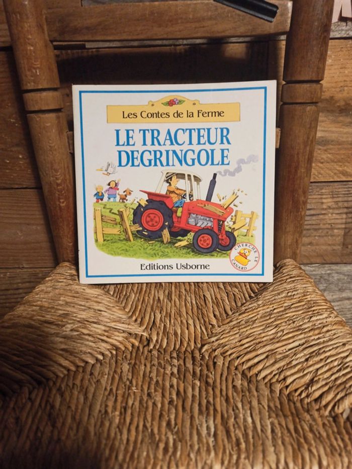 Livre les contes de la ferme Le tracteur dégringole tbe - photo numéro 2