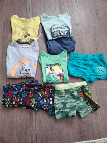 Lot de vêtements été garçon 