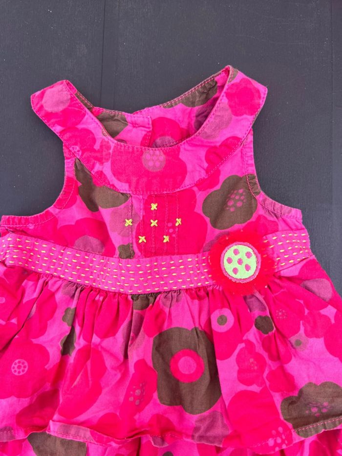 Ensemble été robe et petit gilet p’tit bisous taille 6 mois - photo numéro 4