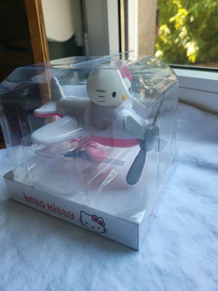 Accessoire guidon de vélo hello kitty avion hélices - photo numéro 2