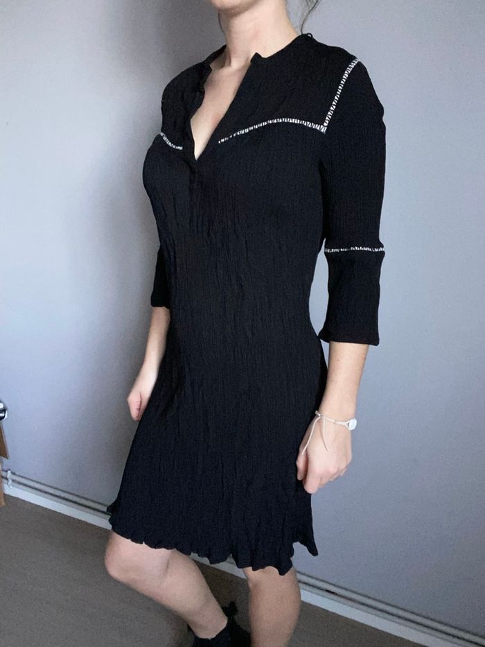 Magnifique robe noir camaïeu taille s - photo numéro 4