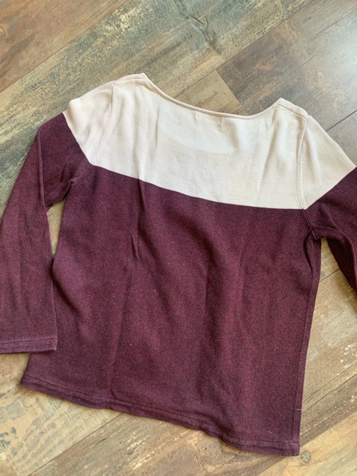 Pull fin bicolore - photo numéro 5