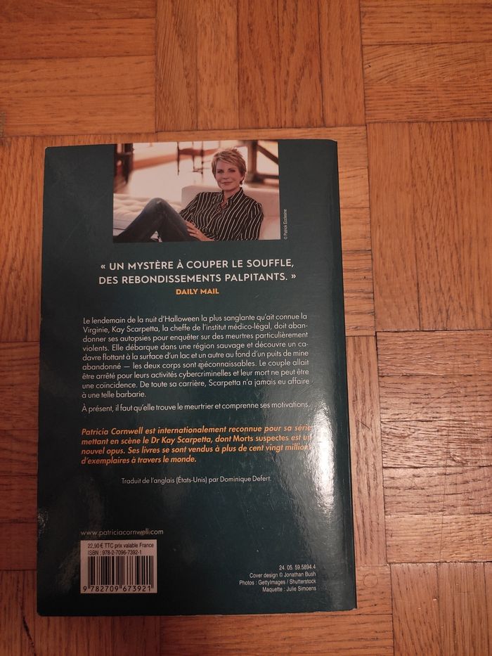 Morts suspectes - Patricia Cornwell - photo numéro 2