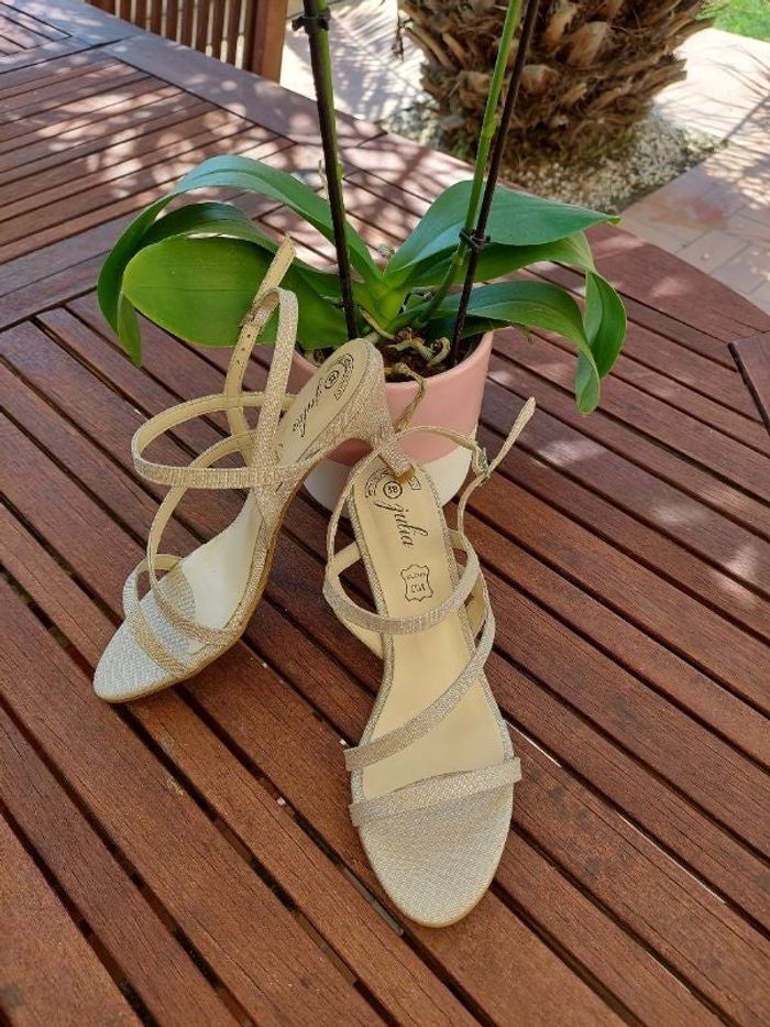 Sandales nu pied pointure 38