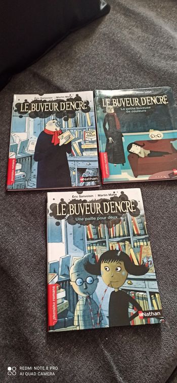 Lot de 3 livres le buveur d encre