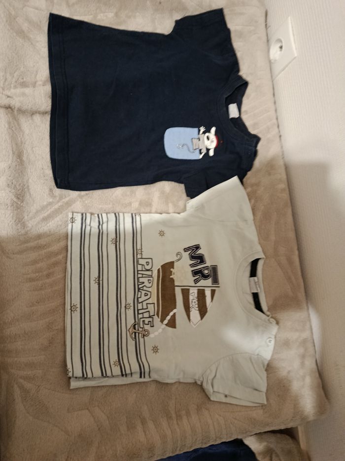 Lots de 2 tee-shirts