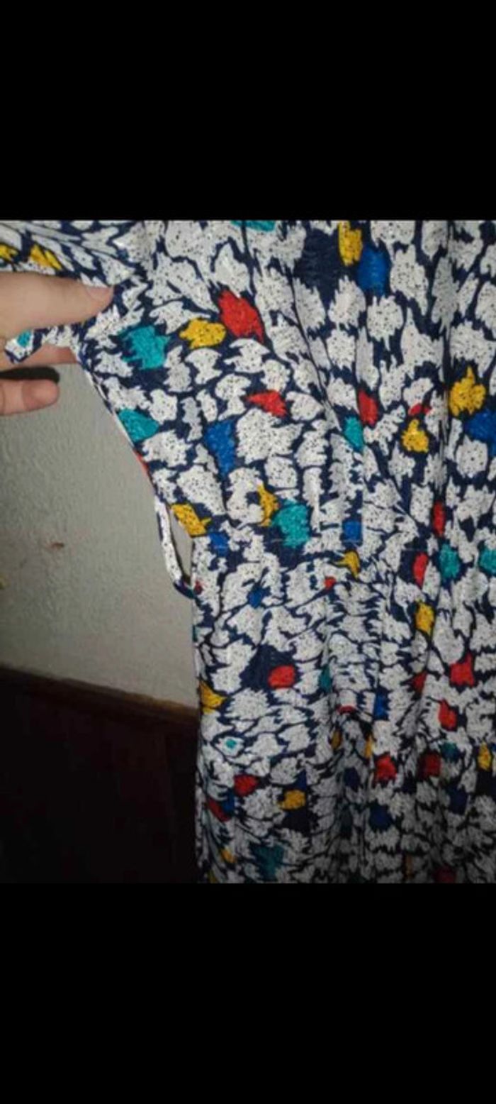 Robe vintage à motif - photo numéro 3