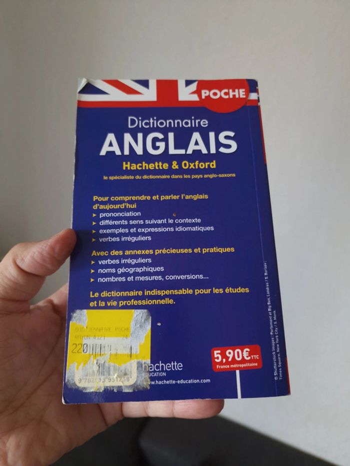 Petit dictionnaire anglais - photo numéro 2