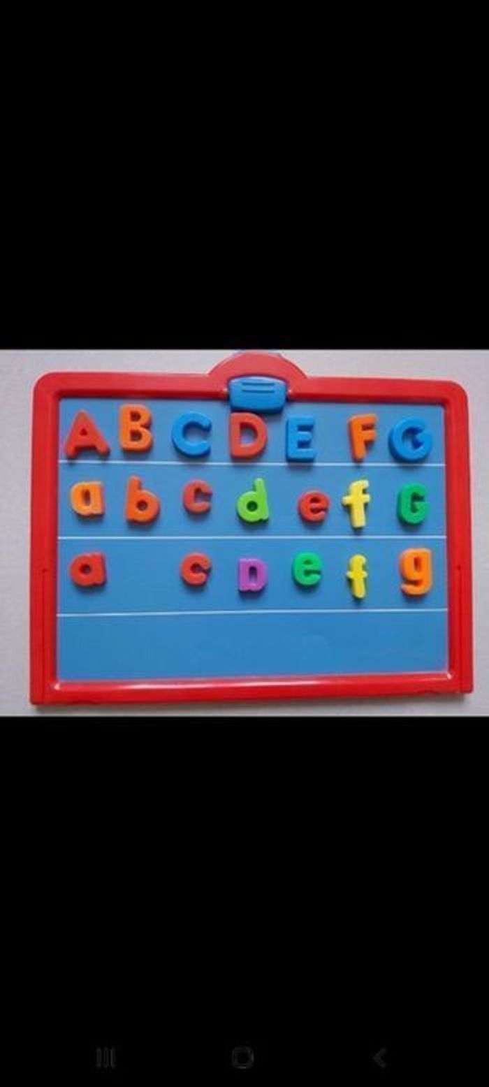 Tableau magnétique valisette lettres et chiffres - photo numéro 4