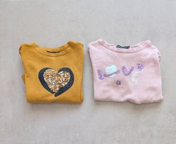 Lot de 2 pull fille - 3 ans