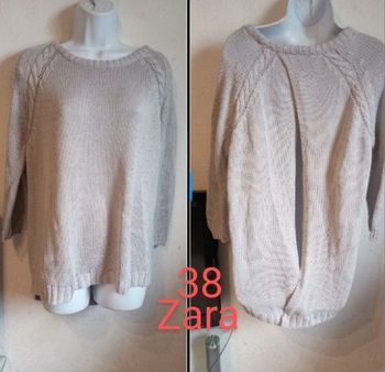 Pull ouverture dos femme 40