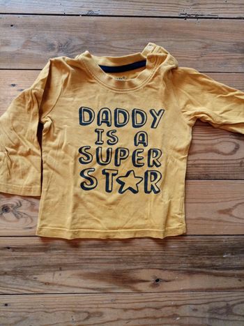 T-shirt manches longues bébé